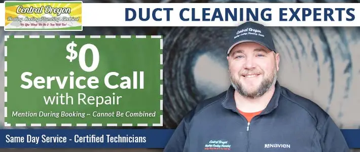 la pine Duct Cleaning Central Oregon Heating, Cooling, Plumbing, & Electrical