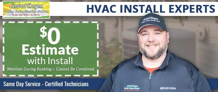la pine HVAC Install Central Oregon Heating, Cooling, Plumbing, & Electrical