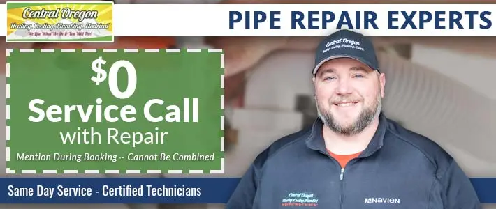 la pine pipe repair Central Oregon Heating, Cooling, Plumbing, & Electrical