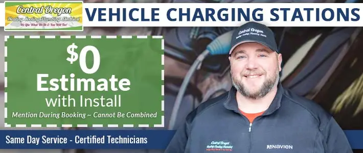la pine Vehicle Charging Stations - Central Oregon Heating, Cooling, Plumbing, & Electrical